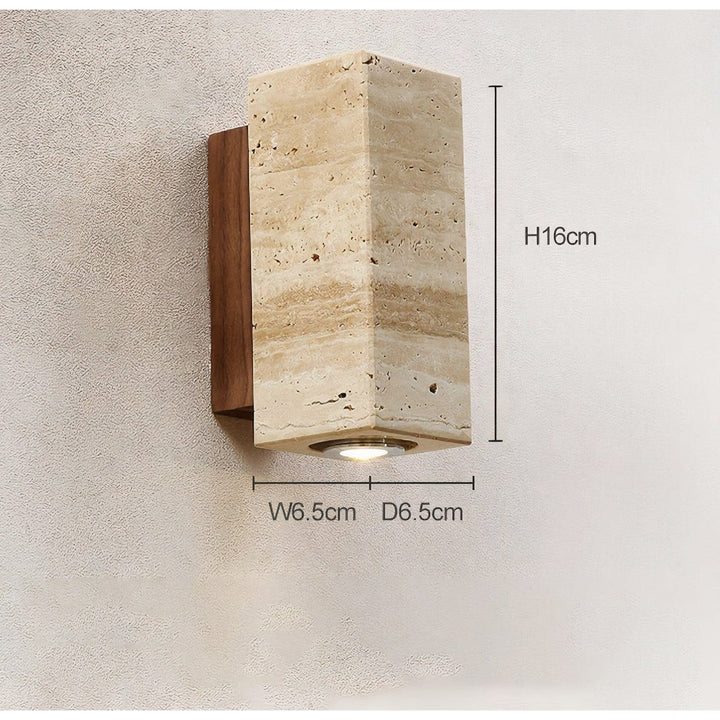Ryder Stone and Wood Light