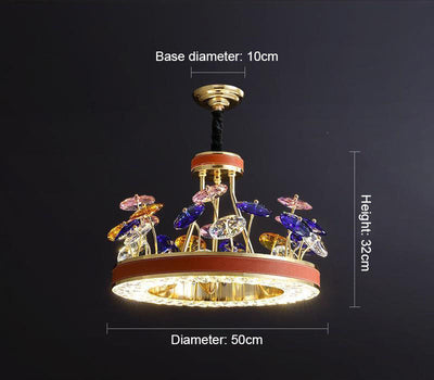 Ouima Mushroom Fields Luxurious Chandelier