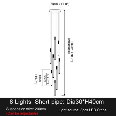 Hanging Chandelier For Staircase, Foyer, Stairwell