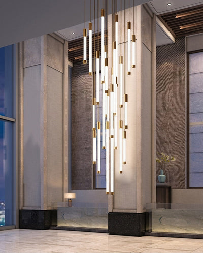 Hanging Chandelier For Staircase, Foyer, Stairwell