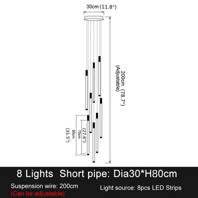 Hanging Chandelier For Staircase, Foyer, Stairwell