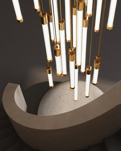 Hanging Chandelier For Staircase, Foyer, Stairwell