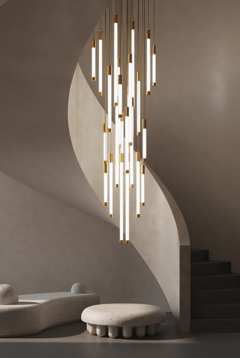Hanging Chandelier For Staircase, Foyer, Stairwell