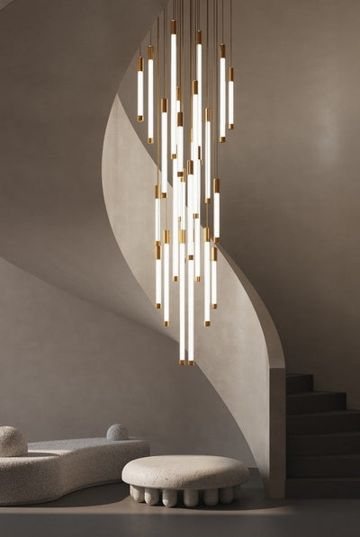 Hanging Chandelier For Staircase, Foyer, Stairwell