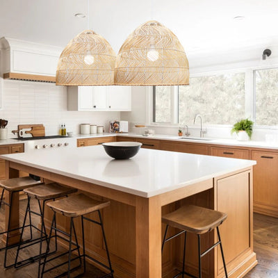 Beezus Handcraft Wicker Chandelier Lighting