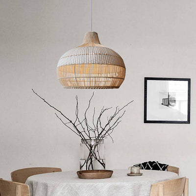 Eloise Handwoven Rattan Pendant Lighting