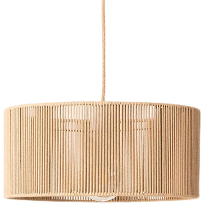 Flannery Boho Handmade Rope Woven Pendant Light