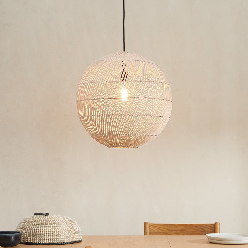 Luciana Natural Rattan Round Pendant Lampshade