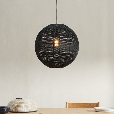Luciana Natural Rattan Round Pendant Lampshade