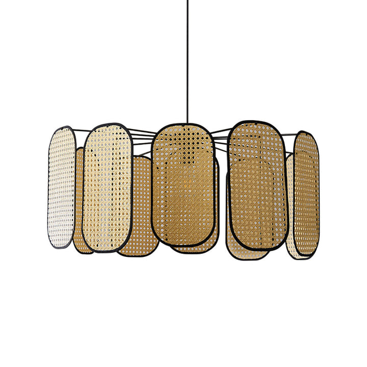 Serena Retro Bohemian Rattan Pendant Lights