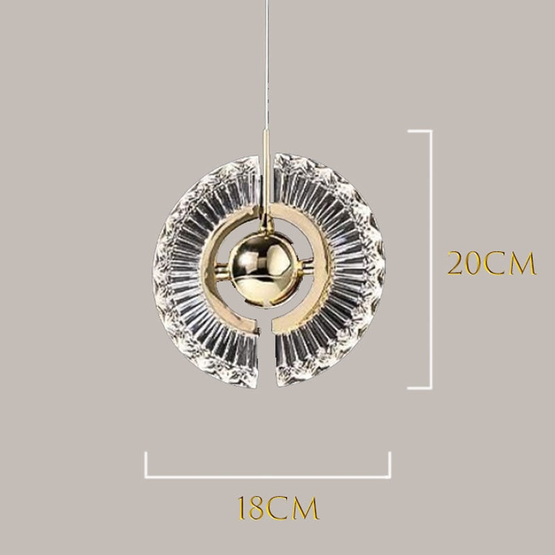 Liora Rotatable Roulette Pendant Light