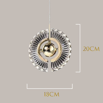 Liora Rotatable Roulette Pendant Light