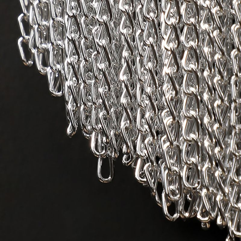 Psalm Steel Chained Wall Lamp
