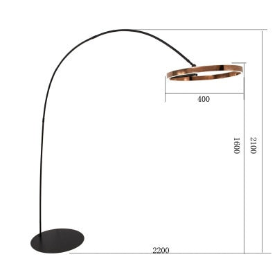 Fable Hanging Halo Floor Lamp