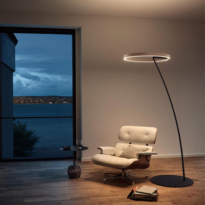 Fable Hanging Halo Floor Lamp