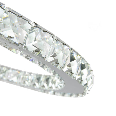 Claudette Crystal Ring Chandelier